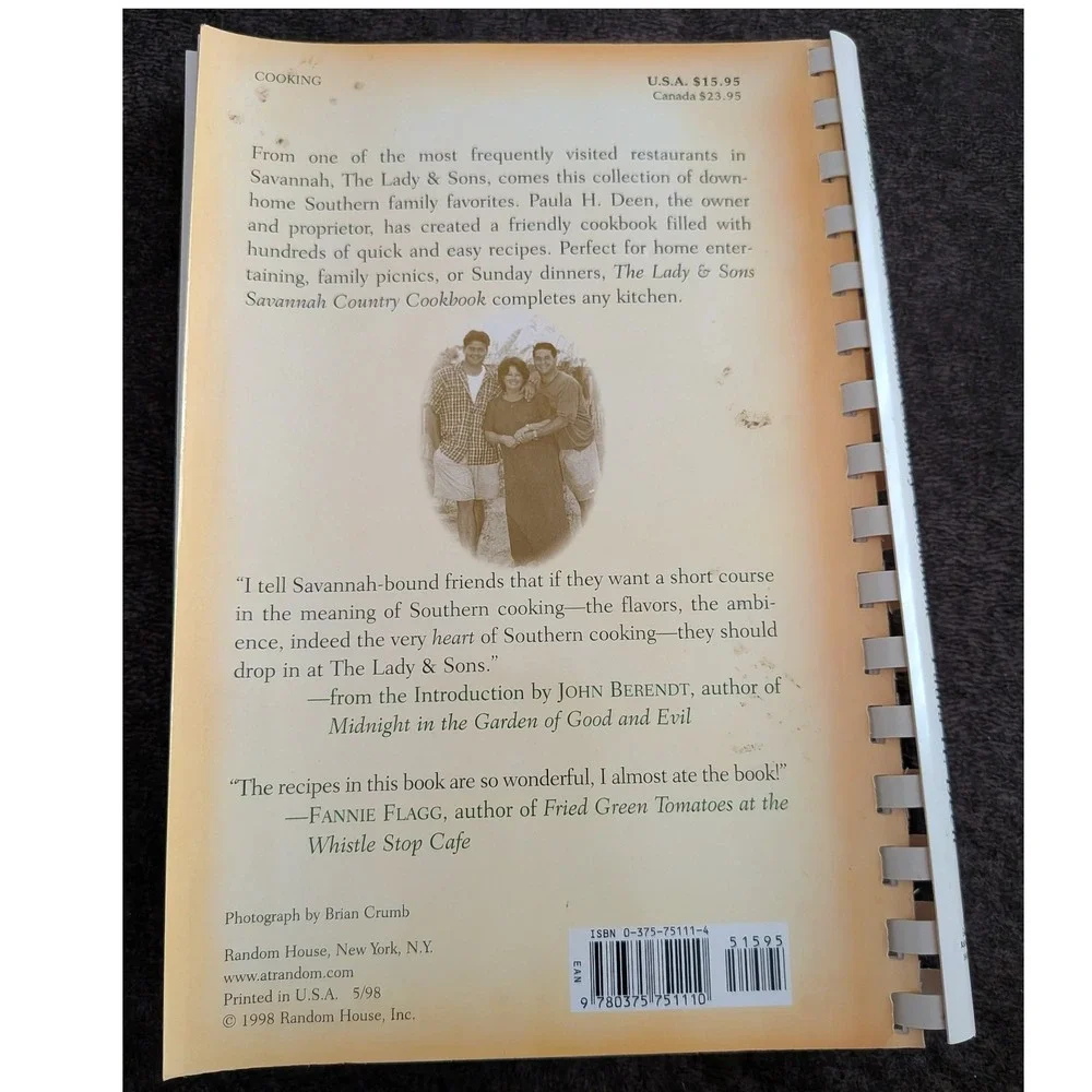 Paula Deen Cookbook Lot 5 Southern Cooking Celebrates Friends Christmas Savannah